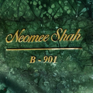 Brass Nameplate