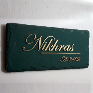 Brass Nameplate